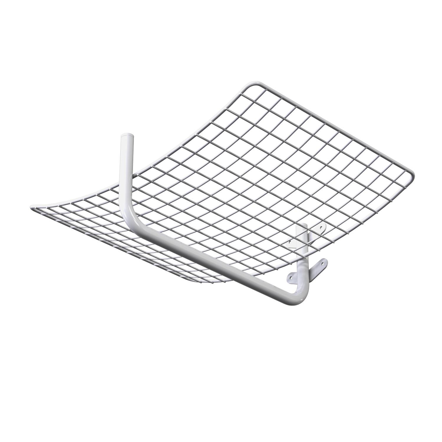 White coatrack / for hallway / material steel wire Innovative