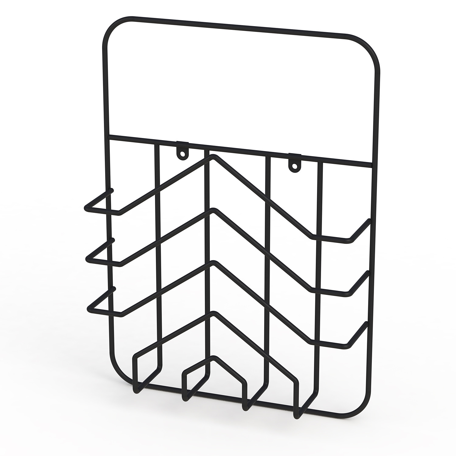 Magazine Rods Rack Magazine rack ARROW | Magazine rack to wall | Made of steel wire ...