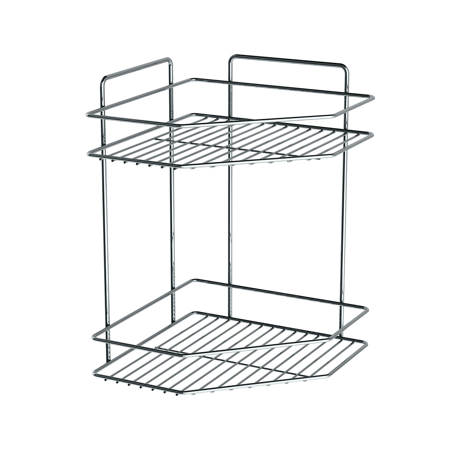 Chrome corner shelf bathroom store