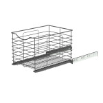 SOFT CLOSING BASKET ANTHRACITE 337x500x300 (cabinet 366-370) LM 771