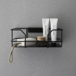 SHOWER SHELF BLACK LM 590