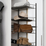 STORAGE TOWER 4 SHELVES ANTHRACITE LM 687