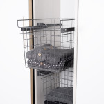 ROLLER SLIDE BASKET ANTHRACITE 337x340x320 (cabinet 366-370) LM 311