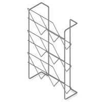 NEWSPAPER RACK SILVER LM 39