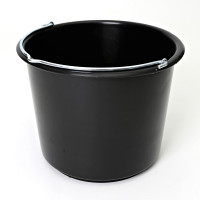 INDUSTRIAL BUCKET 18 L BLACK LM 476