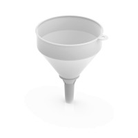 FUNNEL 160 MM NATURAL WHITE LM 536