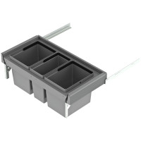 LUX-SORTING FRAME +3 BINS +SOFT CLOSING DRAWERS (cabinet 766-769) LM 708/3