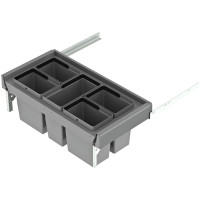LUX-SORTING FRAME +5 BINS +SOFT CLOSING DRAWERS (cabinet 766-769) LM 708/5