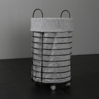 LAUNDRY BAG FOR BASKET LM 326 GREY LM 328