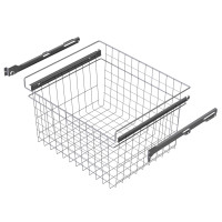 ROLLER SLIDE BASKET SILVER 537x440x320 (cabinet 566-570) LM 605