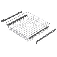 ROLLER SLIDE BASKET SILVER 537x500x140 (cabinet 566-570) LM 614