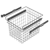 ROLLER SLIDE BASKET ANTHRACITE 337x400x320 (cabinet 366-370) LM 411