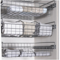 ROLLER SLIDE BASKET ANTHRACITE 537x500x140 (cabinet 566-570) LM 614