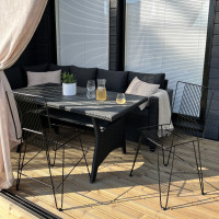 WIRE CHAIR SOOLO BLACK LM 186