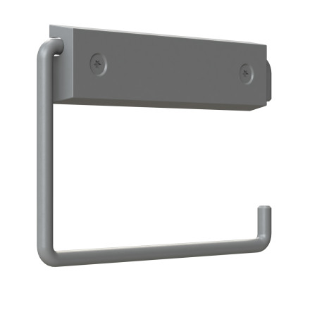 TOILET ROLL HOLDER SILVER LM 46