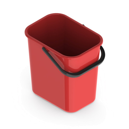 WASTE BIN ECO 11,5 L RED LM 520