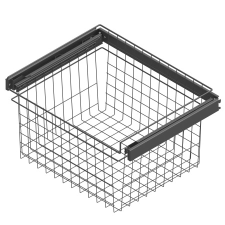 ROLLER SLIDE BASKET + FRAME M600 HIGH ANTHRACITE LM 605