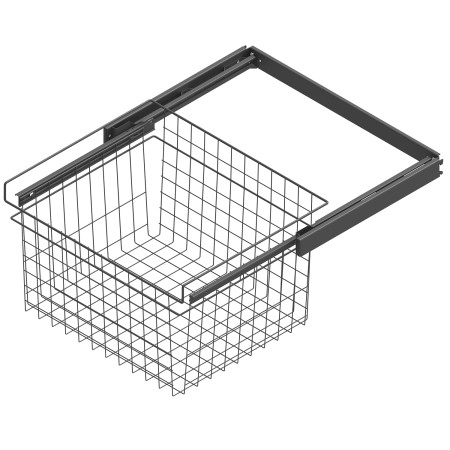 ROLLER SLIDE BASKET + FRAME M600 HIGH ANTHRACITE LM 605