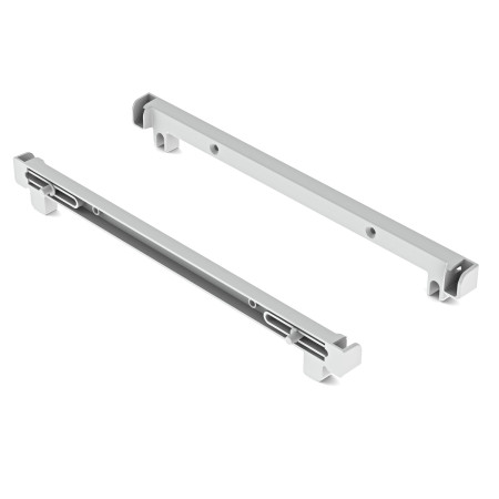 SHELF HOLDER LIST SS (2 PCS) WHITE LM 99