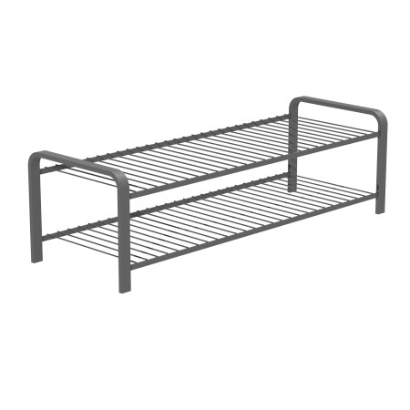 SHOE RACK SILVER 870 MM LM 392