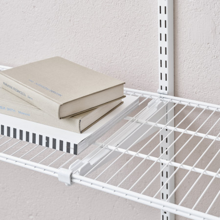 Wire Shelf W900 Made In Finland, 10 Inch Deep White Wire Shelving