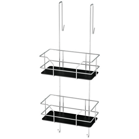 SHOWER RACK CHROME/BLACK LM 595