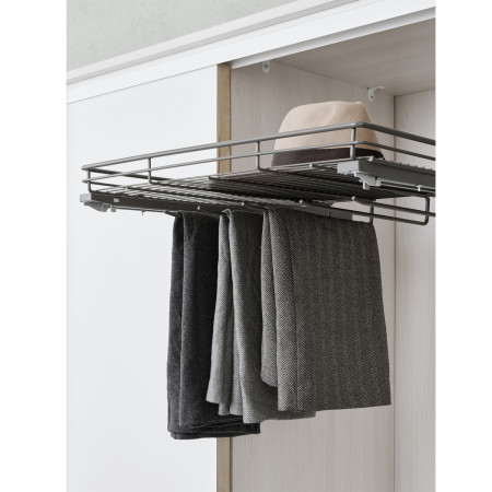 SOFT CLOSING TROUSER RACK ANTHRACITE (cabinet 766-770) LM 838
