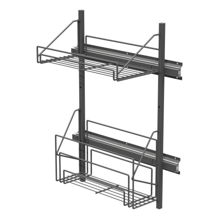 SUPPLY CART ANTHRACITE 250x500x630 LM 695