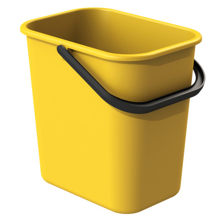 WASTE BIN 11,5 L YELLOW LM 520