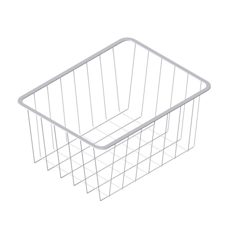 SLIDING BASKET WHITE 335x435x200 (cabinet 360-370) LM 278