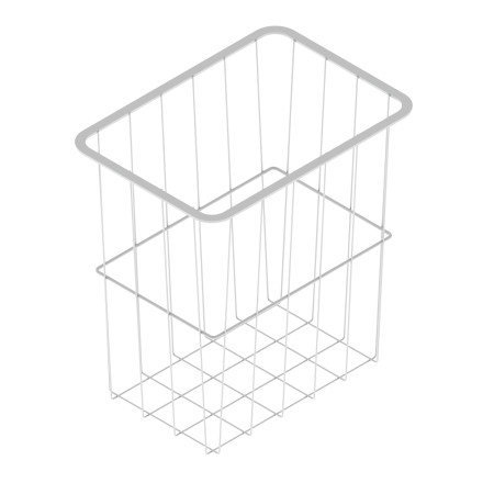 SLIDING BASKET WHITE 235x335x350 (cabinet 260-370) LM 292