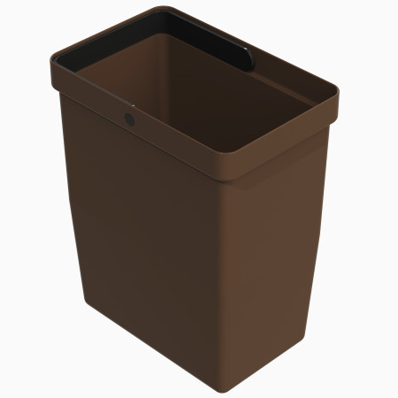 WASTE BIN ECO 8 L BROWN LM 530