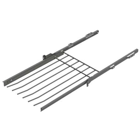 TROUSER RACK WITH RAILS ANTHRA. 337x485x40 (cabinet 366-370) LM 550