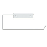 KITCHEN ROLL HOLDER WHITE LM 45