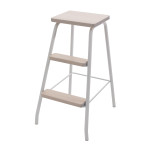 STEP STOOL WHITE/TRANSLUCENT WHIT LM 184