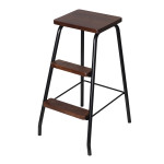 STEP STOOL BLACK/NUT LM 184