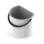 WASTE BIN ECO 9 L WHITE LM 320