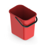 WASTE BIN ECO 11,5 L RED LM 520