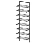 WALL RAIL SYSTEM ANTHRACITE M600 8 SHELVES LM 840