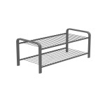 SHOE RACK SILVER 670 MM LM 391