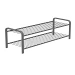 SHOE RACK SILVER 870 MM LM 392
