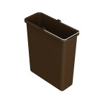 WASTE BIN 6 L BROWN LM 516