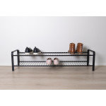 SHOE RACK BLACK 1070 MM LM 393