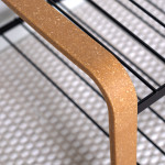 SHOE RACK WOOD BLACK/WOOD 870 MM LM 392