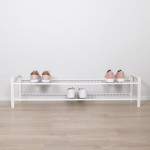 SHOE RACK WOOD WHITE 1070 MM LM 393