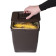 LM 530 WASTE BIN 8L + BIO LID BROWN