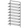 WALL RAIL SYSTEM ANTHRACITE M900 8 SHELVES LM 840