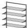 WALL RAIL SYSTEM ANTHRACITE M900 8 SHELVES LM 840