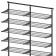 WALL RAIL SYSTEM ANTHRACITE M1200 16 SHELVES LM 840