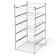 BASKET RACK+3 BASKETS WHITE 450x500x915 LM 356/3